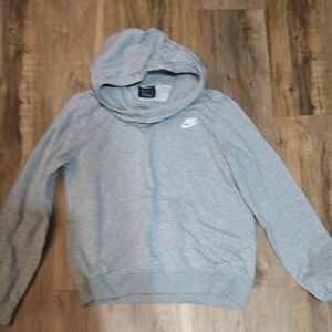 Nike Men's Light Gray Pullover Sweater